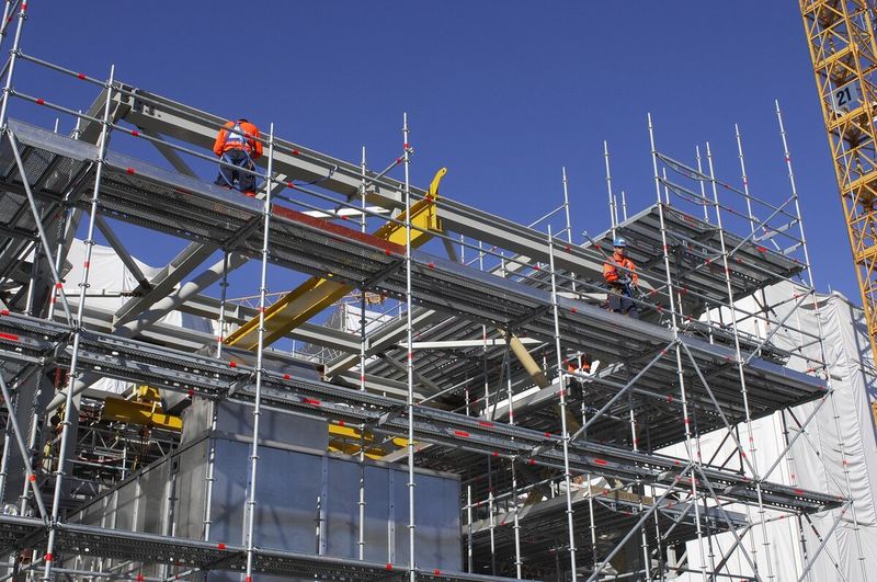 Принципы монтажа строительных лесов